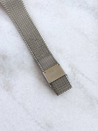 Vintage 1985 Seiko Chronos 29mm Rectangular Case with Integrated Bracelet