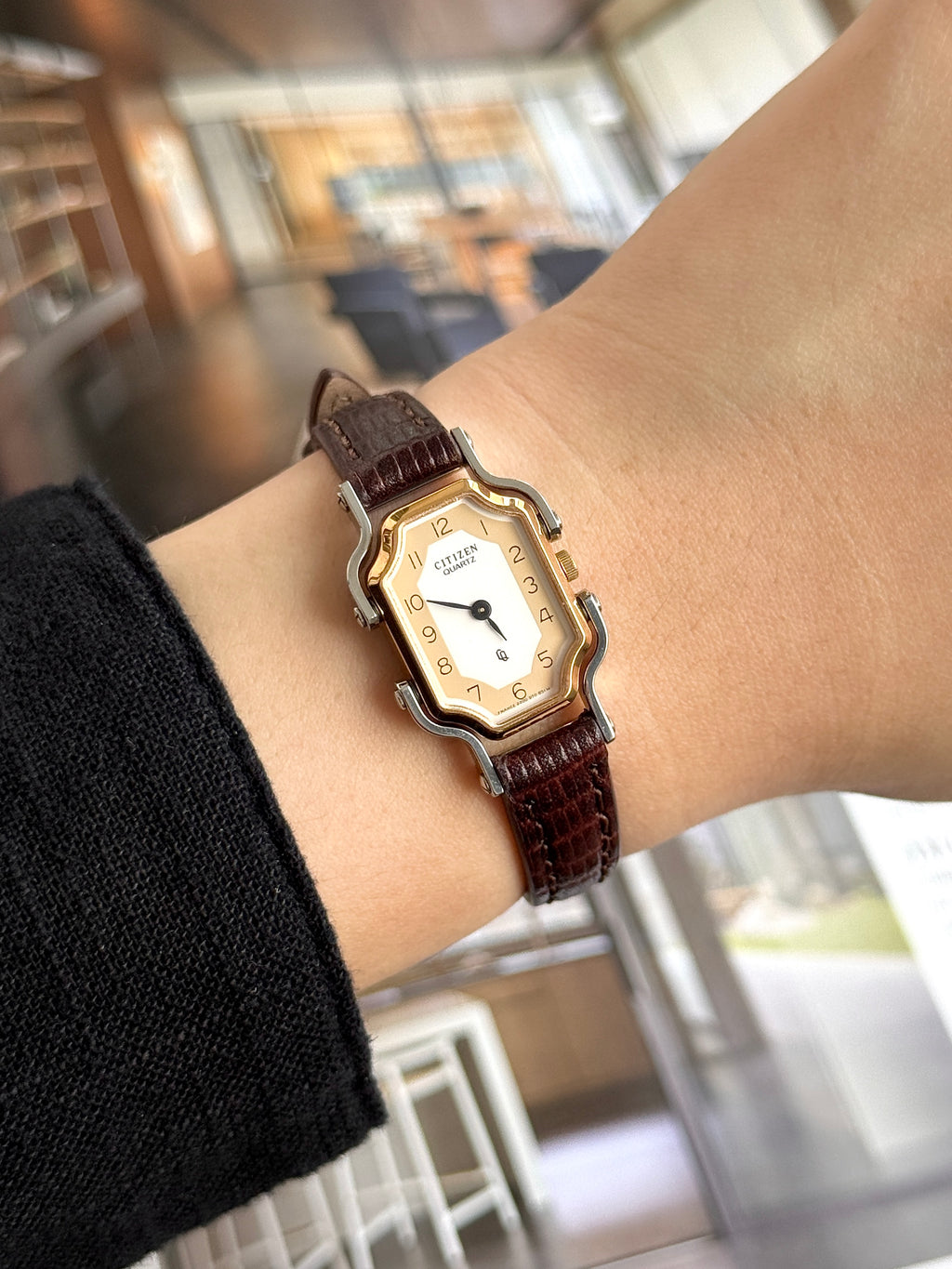 Rare Vintage 1980s Citizen (Made in France) Flexi Connected Lugs
