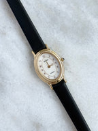 Rare Vintage 1990s Seiko Exceline Mother-of-pearl 'Baignoire' Case
