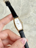Rare Vintage Citizen Gold Toned Elongated Tonneau Case