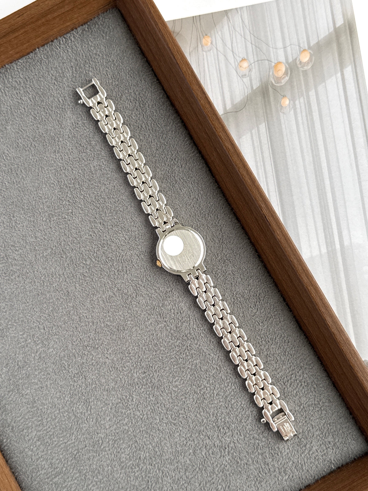 Vintage 1992 Seiko Tissé Two Toned with White Roman Dial