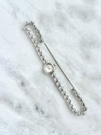 Rare 1980s Seiko Mini Beaded Silver Toned Bracelet