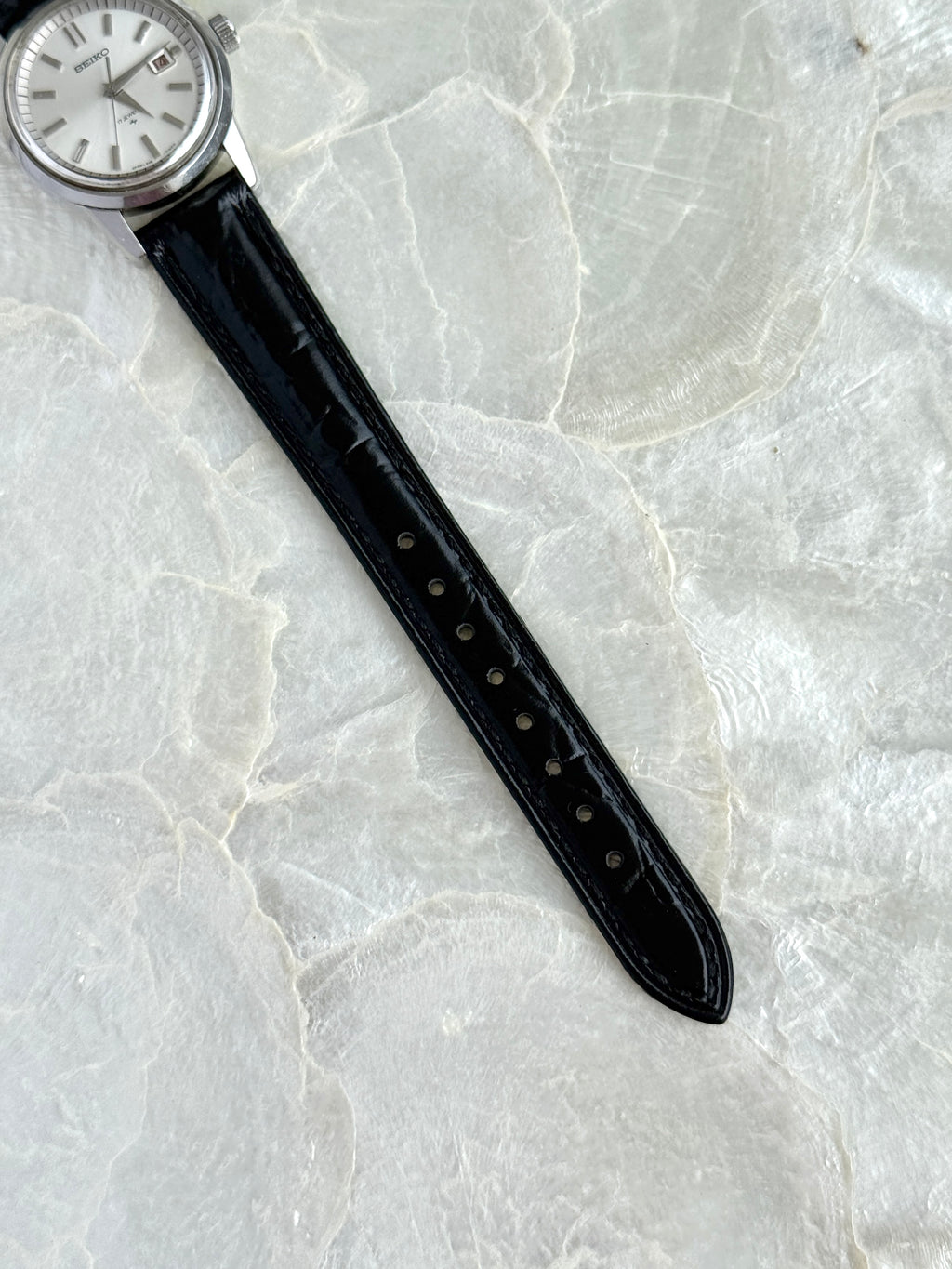 Rare Vintage 1970s Seiko Mechanical Manual Winding 17 Jewels