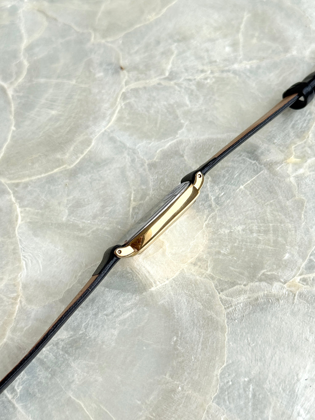 Rare Vintage Citizen Gold Toned Elongated Tonneau Case