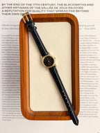 Vintage Alba Black Dial Breguet Numerals with Sub-Second Dial