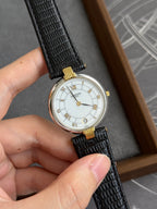 Rare Vintage 1990s Lanvin 30mm Roman Numerals with Date Indicator