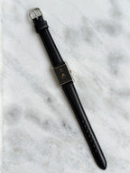 Vintage Alba Black Diagonal Stripes Stainless Steel Tank