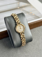 Vintage 1992 Seiko Tissé Champagne Gold Toned with Roman Dial