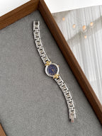 Vintage 1992 Seiko Tissé Blue Roman Dial with Convex Glass