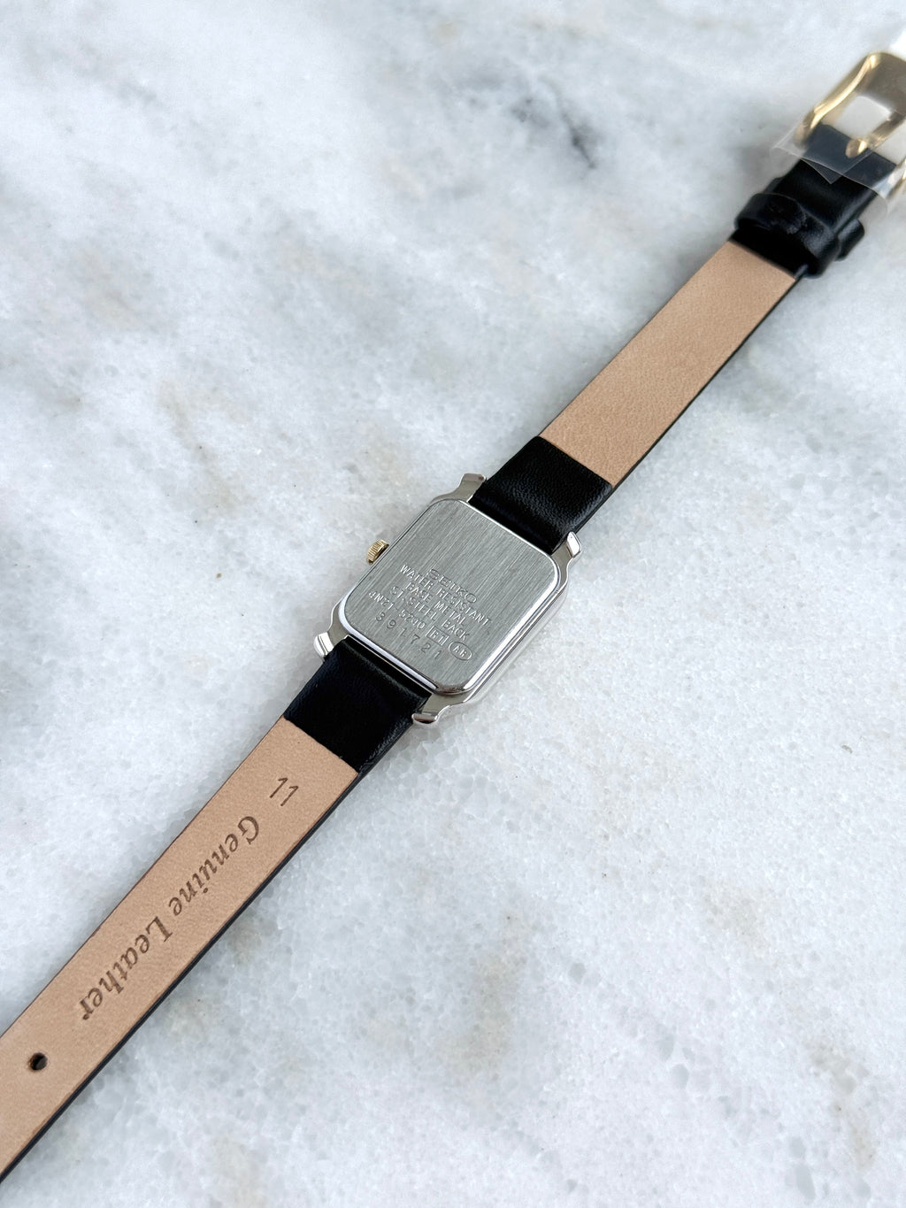 Vintage 1990s Seiko Lucent Two Toned Roman Petite Tank