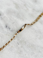 Vintage Alba Champagne Gold Marquise Case with Black Dial