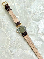Rare Vintage Lanvin 26mm Two Toned Roman Numerals
