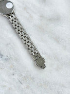 Vintage Exceed by Citizen Mother-of-pearl Dial with Beads-of-Rice Bracelet