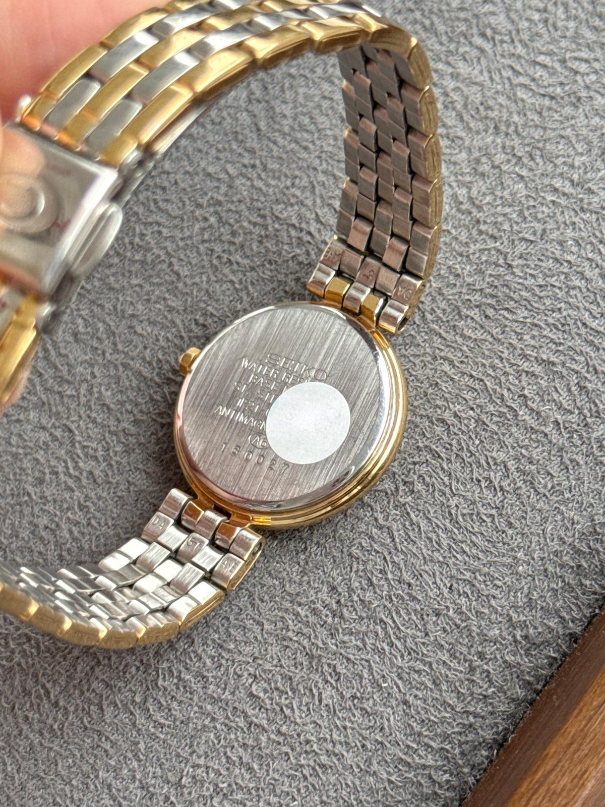 Vintage 1991 Seiko Creo Two Toned Multi-link Bracelet