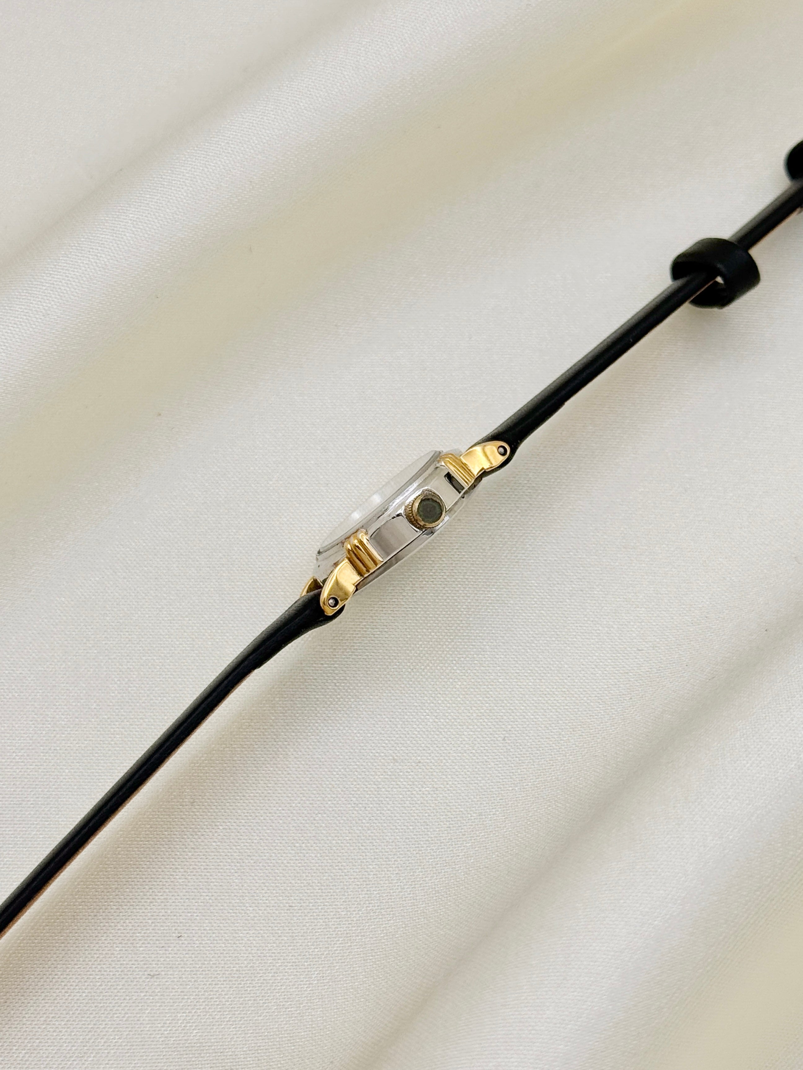 Rare Citizen Petite Textured Bezel with Gold Accents