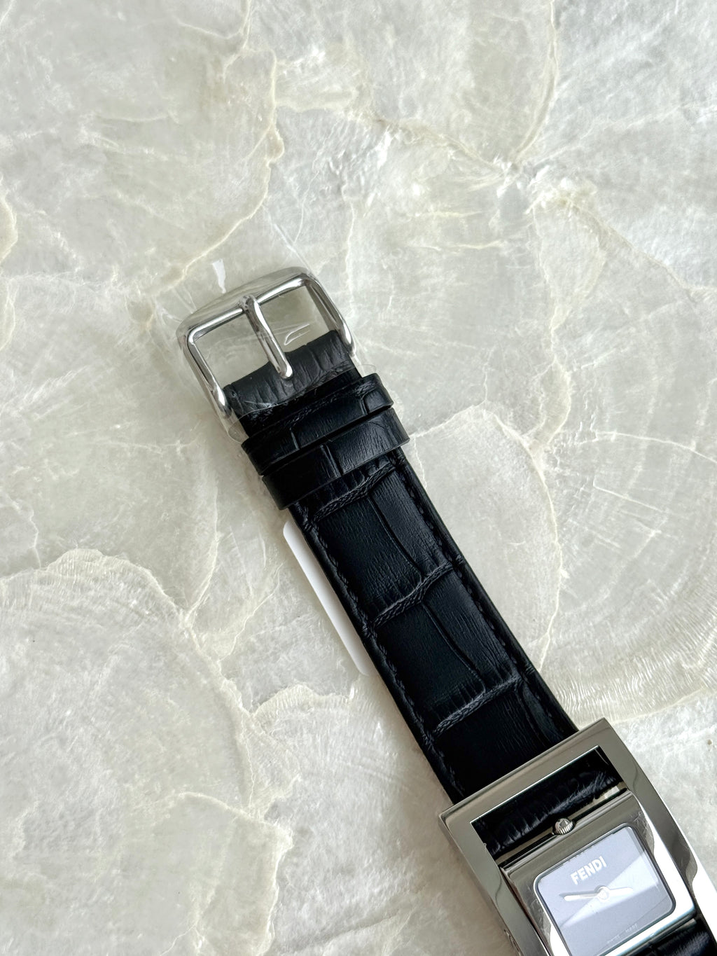 Rare 1990s Vintage Fendi Reversible Conceal Blue Dial