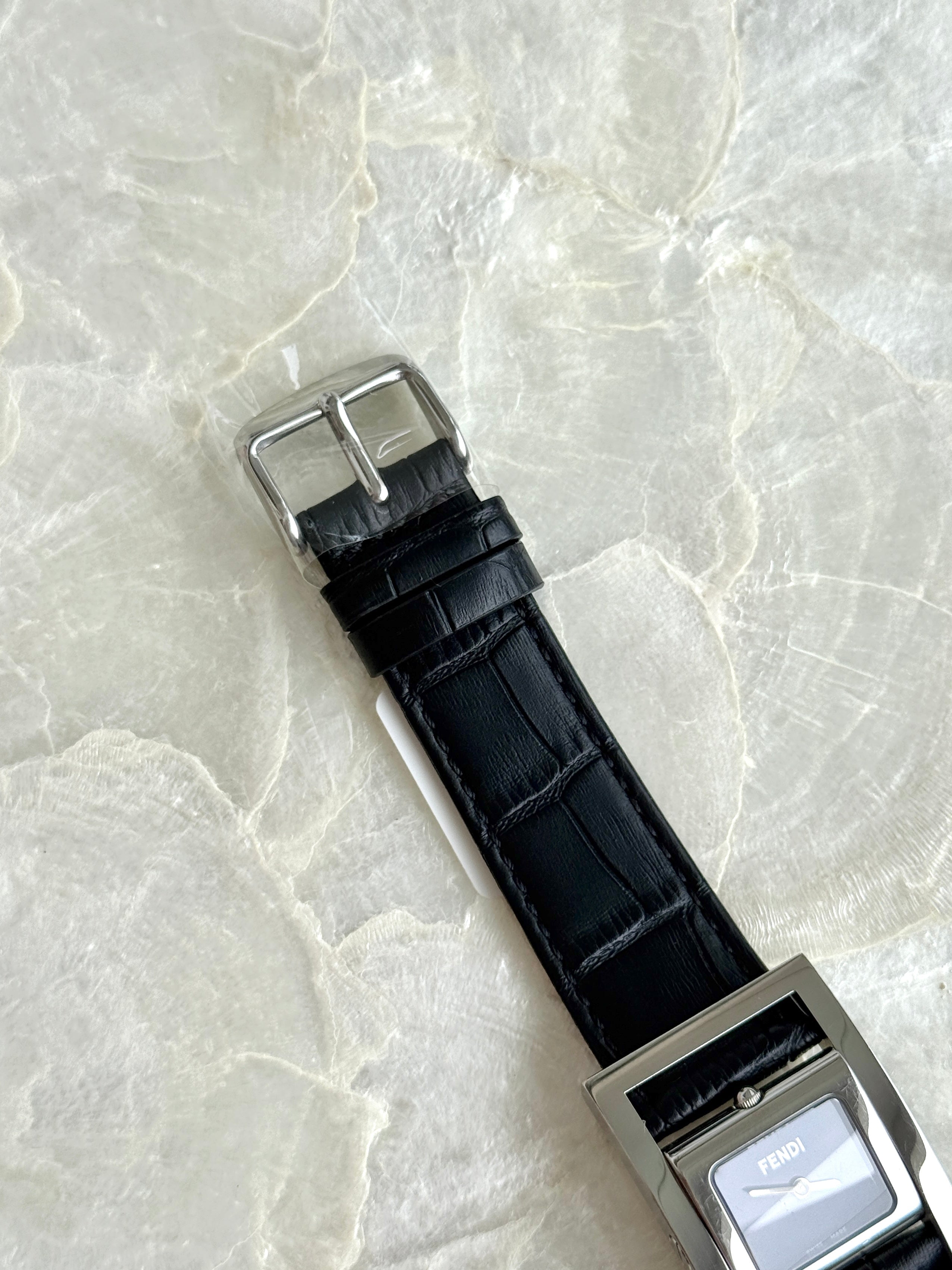Rare 1990s Vintage Fendi Reversible Conceal Blue Dial