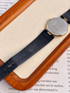Rare Full Original Vintage Seiko Lassale Ultra-Thin Profile "Black Moon"