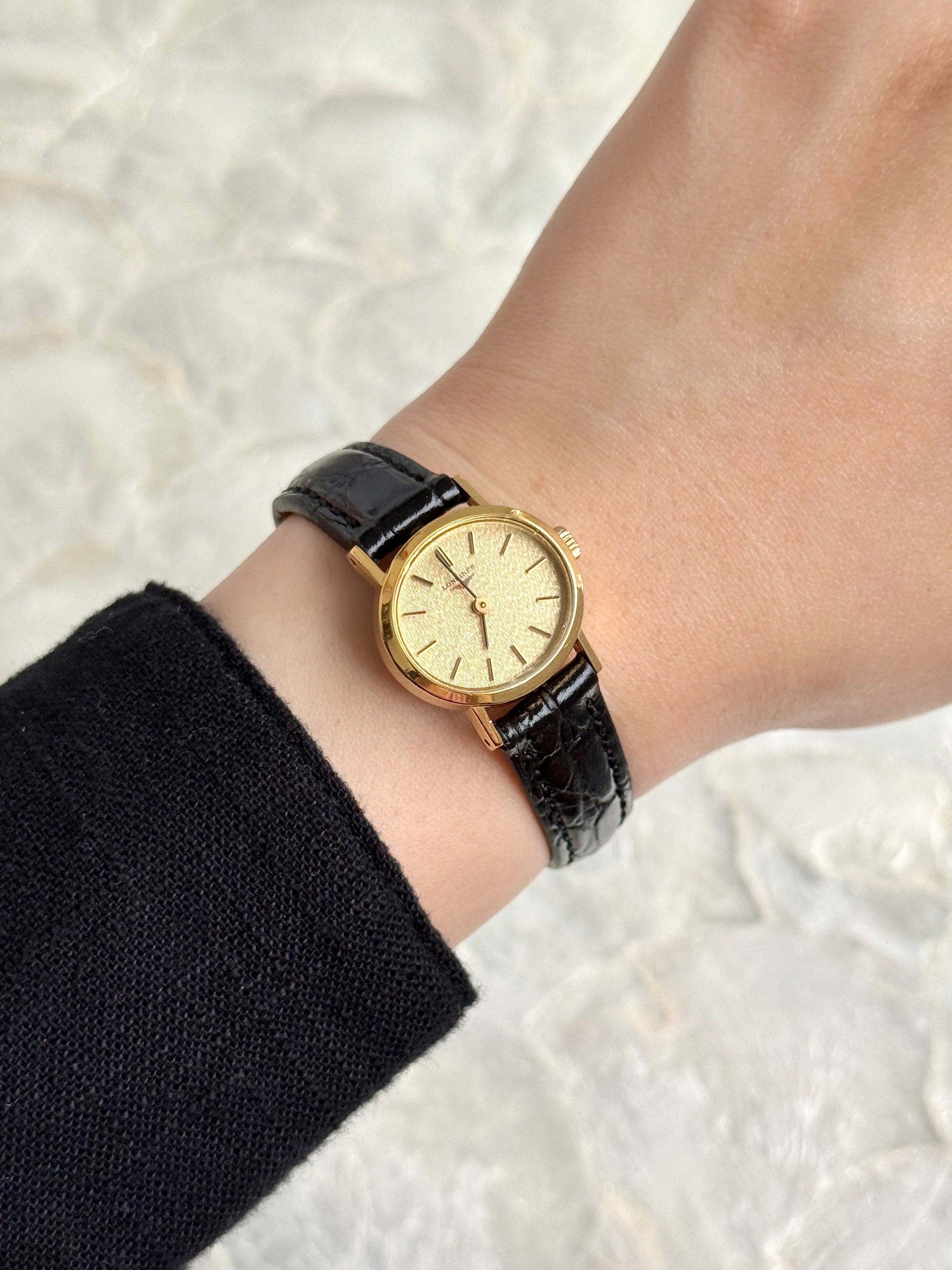 Rare Vintage 1970s Longines Gold-Plated Mechanical Manual Winding