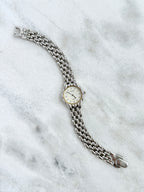 Vintage Exceed by Citizen Mother-of-pearl Dial with Beads-of-Rice Bracelet