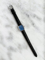 NOS Vintage Citizen Mechanical Manual Winding Blue Tank WGP