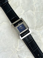 Rare 1990s Vintage Fendi Reversible Conceal Blue Dial