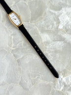 Rare Vintage Citizen Gold Toned Elongated Tonneau Case