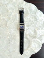 Rare 1990s Vintage Fendi Reversible Conceal Blue Dial