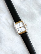 Vintage 1990s Seiko Lucent Two Toned Roman Petite Tank