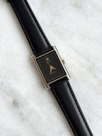 Vintage Alba Black Diagonal Stripes Stainless Steel Tank