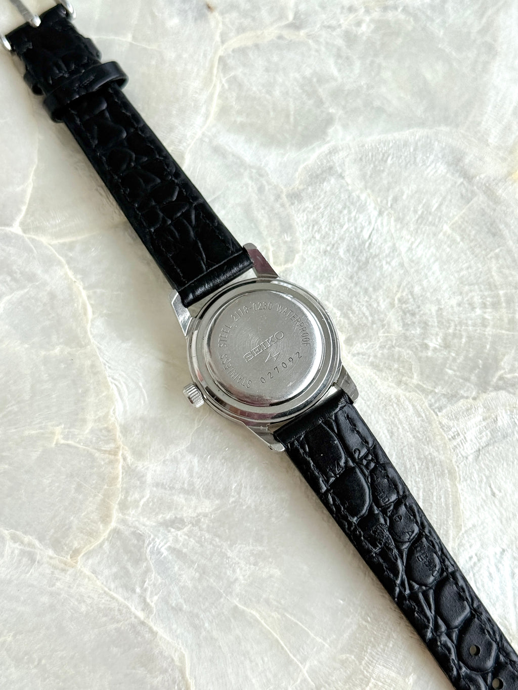 Rare Vintage 1970s Seiko Mechanical Manual Winding 17 Jewels