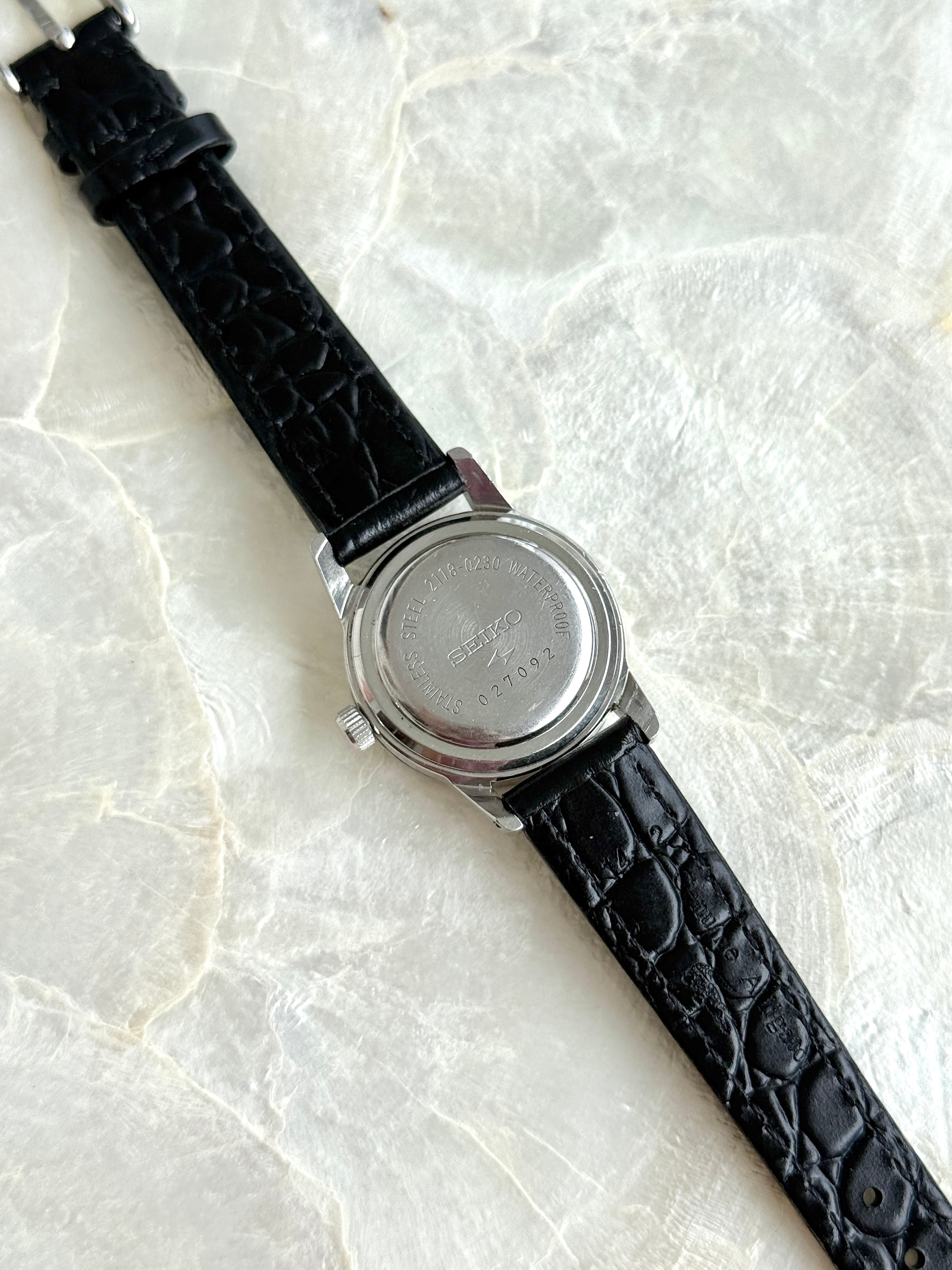 Rare Vintage 1970s Seiko Mechanical Manual Winding 17 Jewels