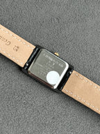Rare Vintage 1985 Seiko Exceline Ceramic Case All-Black Tank