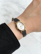 Rare Vintage 1990s Seiko Exceline Mother-of-pearl 'Baignoire' Case