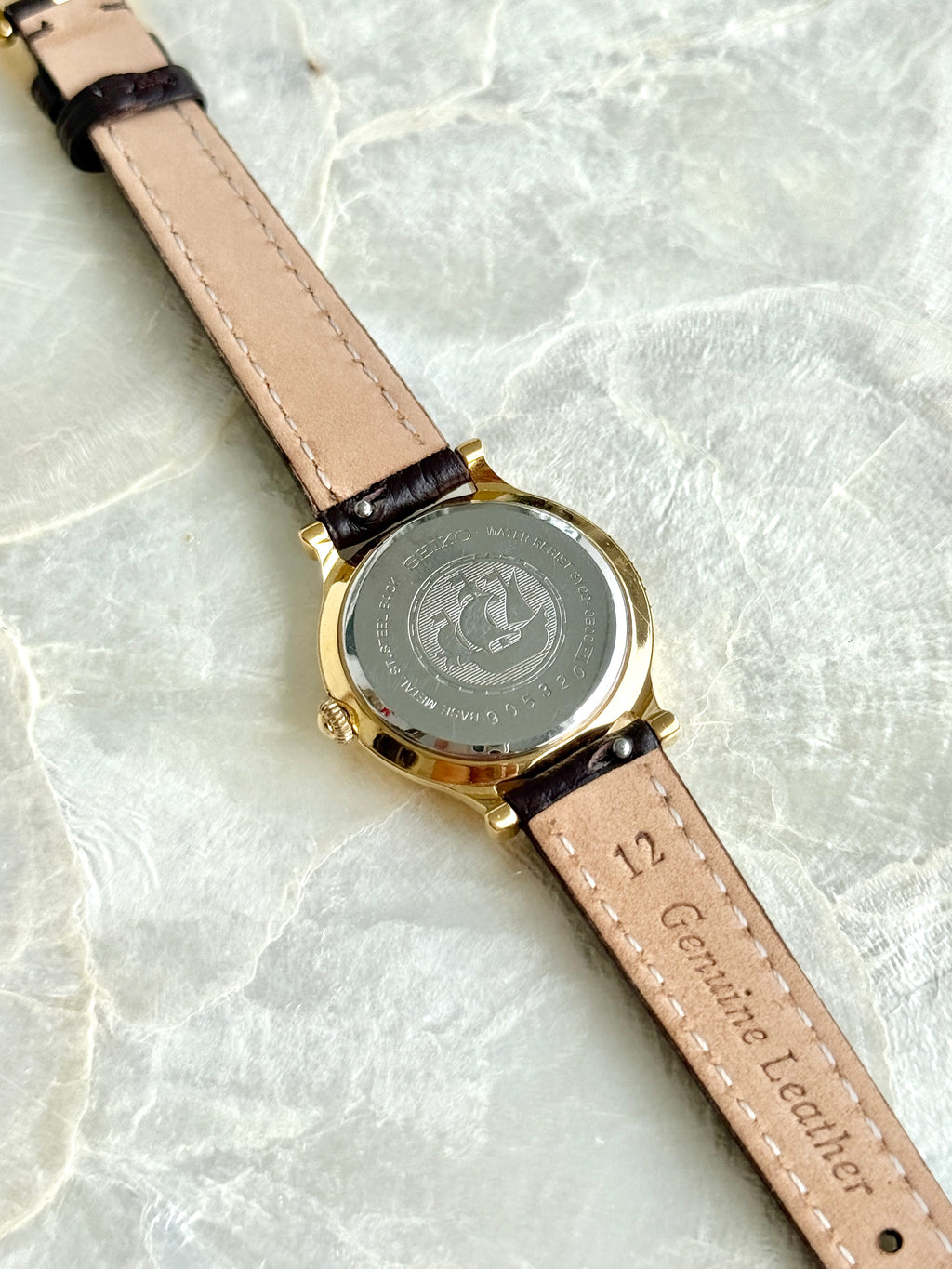 Very Rare Vintage 1990s Seiko Age of Discovery - Ladies Golden Globe