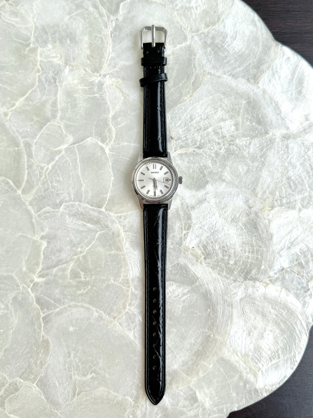 Rare Vintage 1970s Seiko Mechanical Manual Winding 17 Jewels