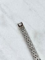 Vintage Exceed by Citizen Mother-of-pearl Dial with Beads-of-Rice Bracelet