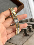 Vintage 1991 Seiko Creo Two Toned Multi-link Bracelet