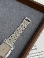 Rare 1980s Vintage 27mm Seiko Dolce Window Pane Links