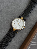 Rare Vintage 1990s Lanvin 30mm Roman Numerals with Date Indicator