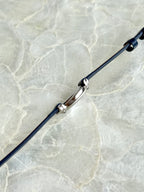 Vintage Sylph by Citizen Petite Silver Toned with Navy Straps