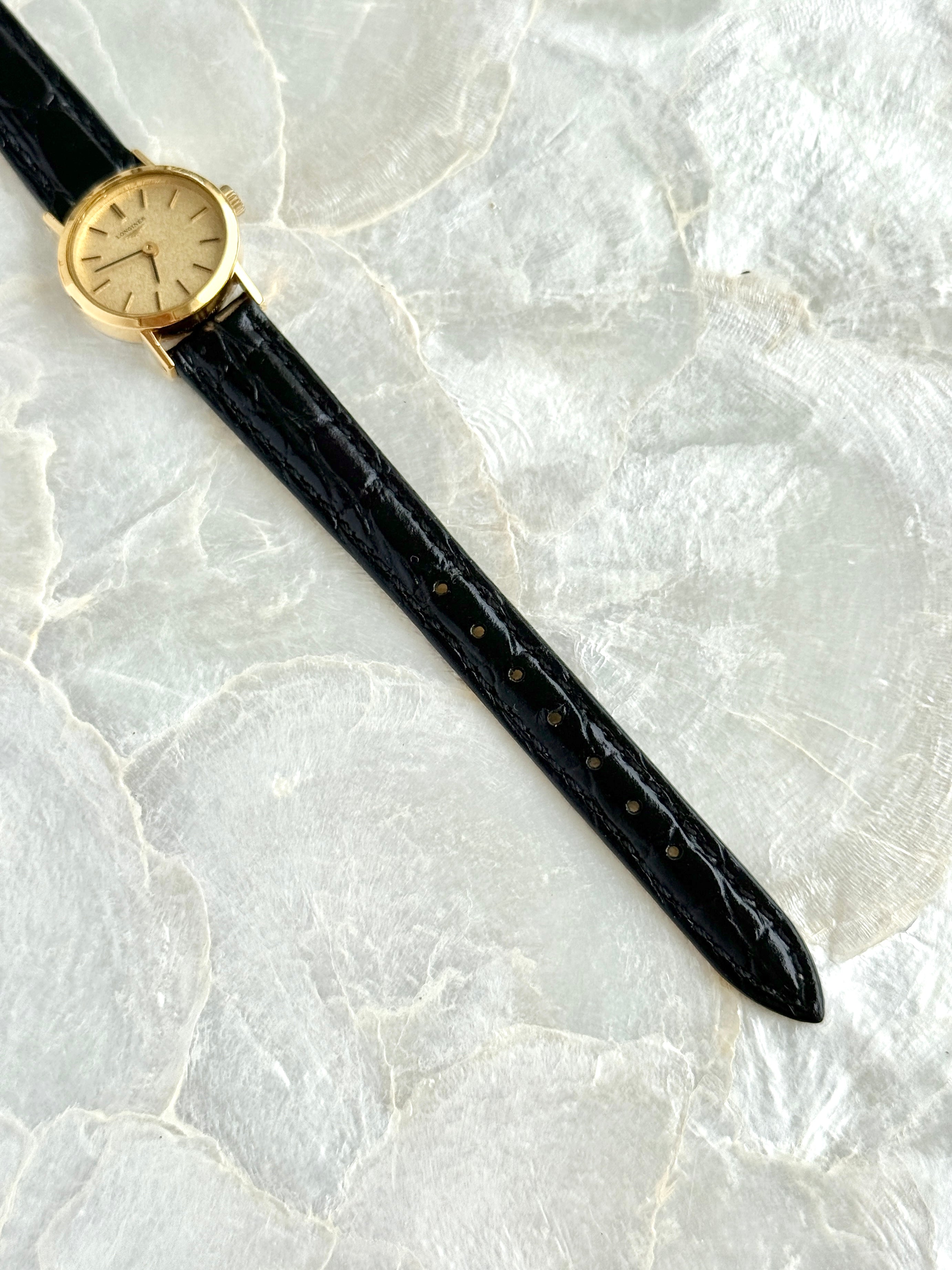 Rare Vintage 1970s Longines Gold-Plated Mechanical Manual Winding