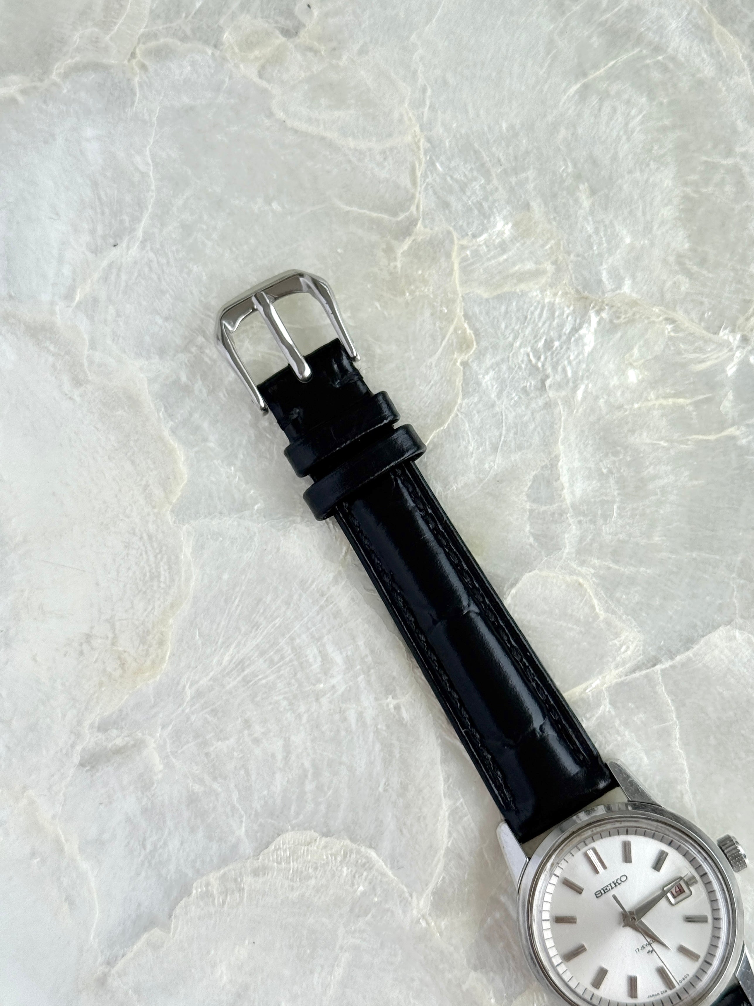 Rare Vintage 1970s Seiko Mechanical Manual Winding 17 Jewels