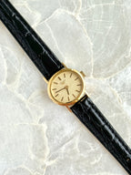Rare Vintage 1970s Longines Gold-Plated Mechanical Manual Winding