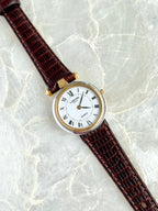Rare Vintage Lanvin 26mm Two Toned Roman Numerals