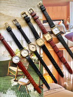 Vintage Raymond Weil 18k Gold-Plated Case with Date Window