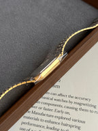 Vintage 29mm Armitron Deauville Square Case in Full Gold Tone