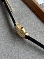 Vintage 1990s Lanvin Swiss Movement Roman Dial with Cabochon Crown