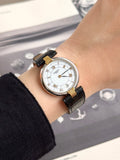 Rare Vintage 1990s Lanvin 30mm Roman Numerals with Date Indicator