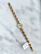 New Old Stock Unworn Lorus Gold Toned with Oval Dial
